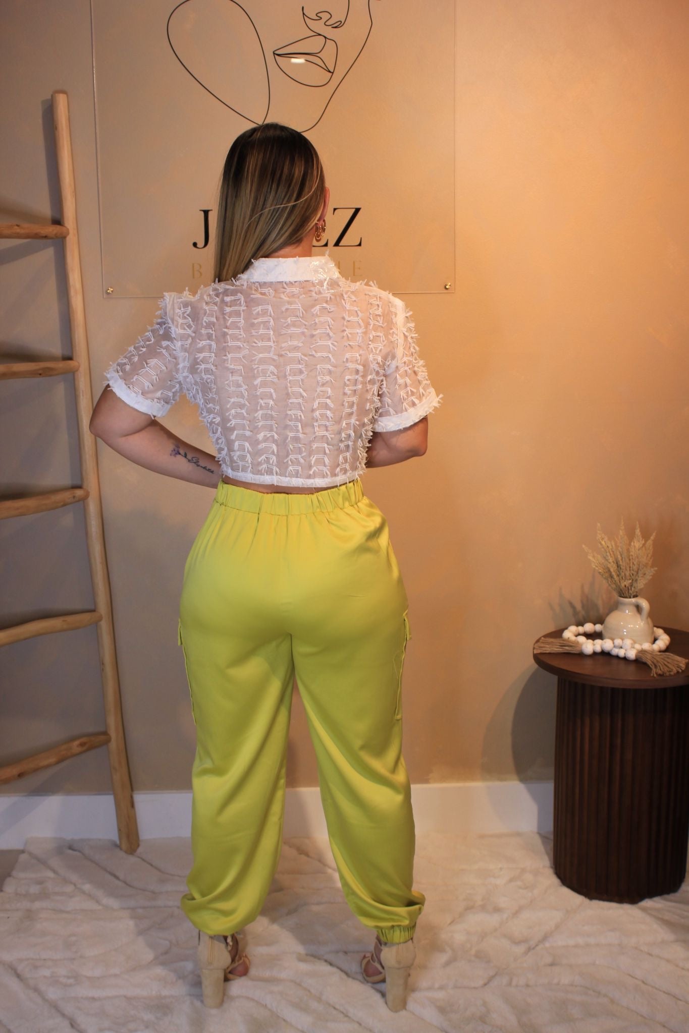 GREEN LIGHT PANTS