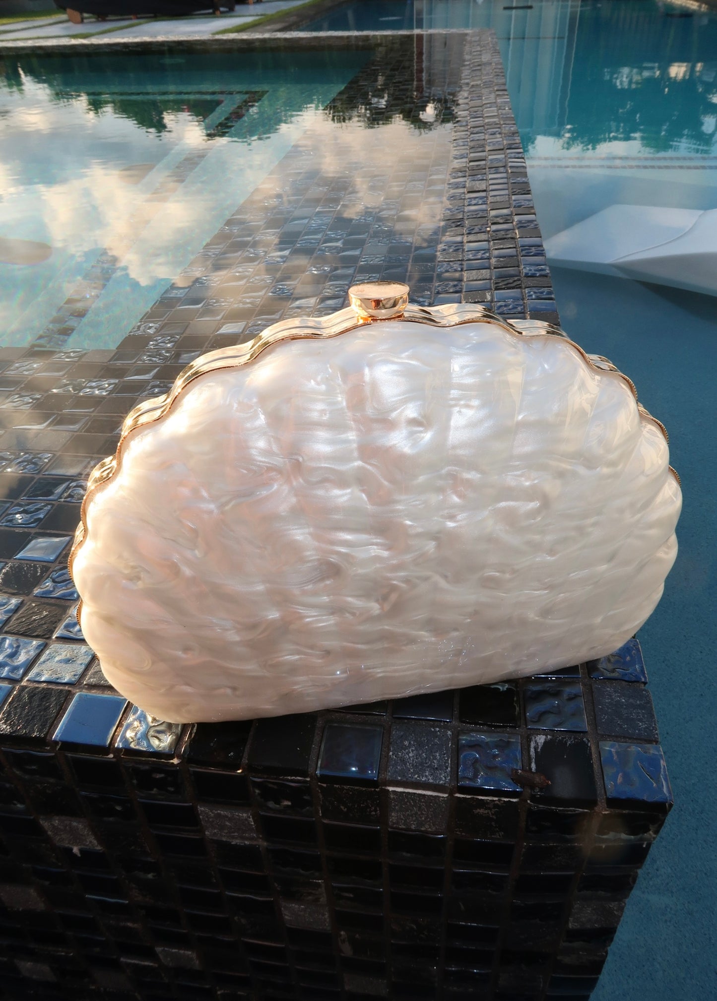 Pearl Shell Clutch