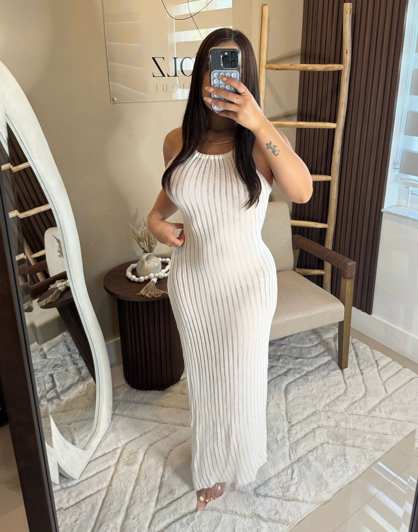 Sheer Seduction Cover Up Dress