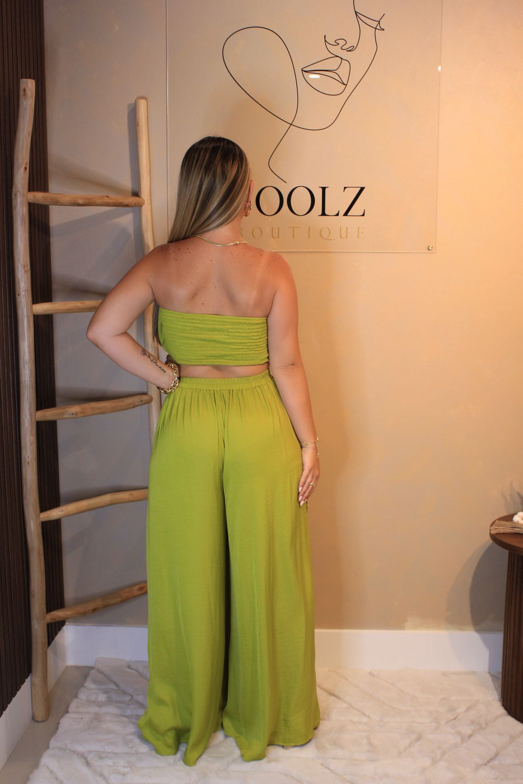 OFF TO BRUNCH PANT SET