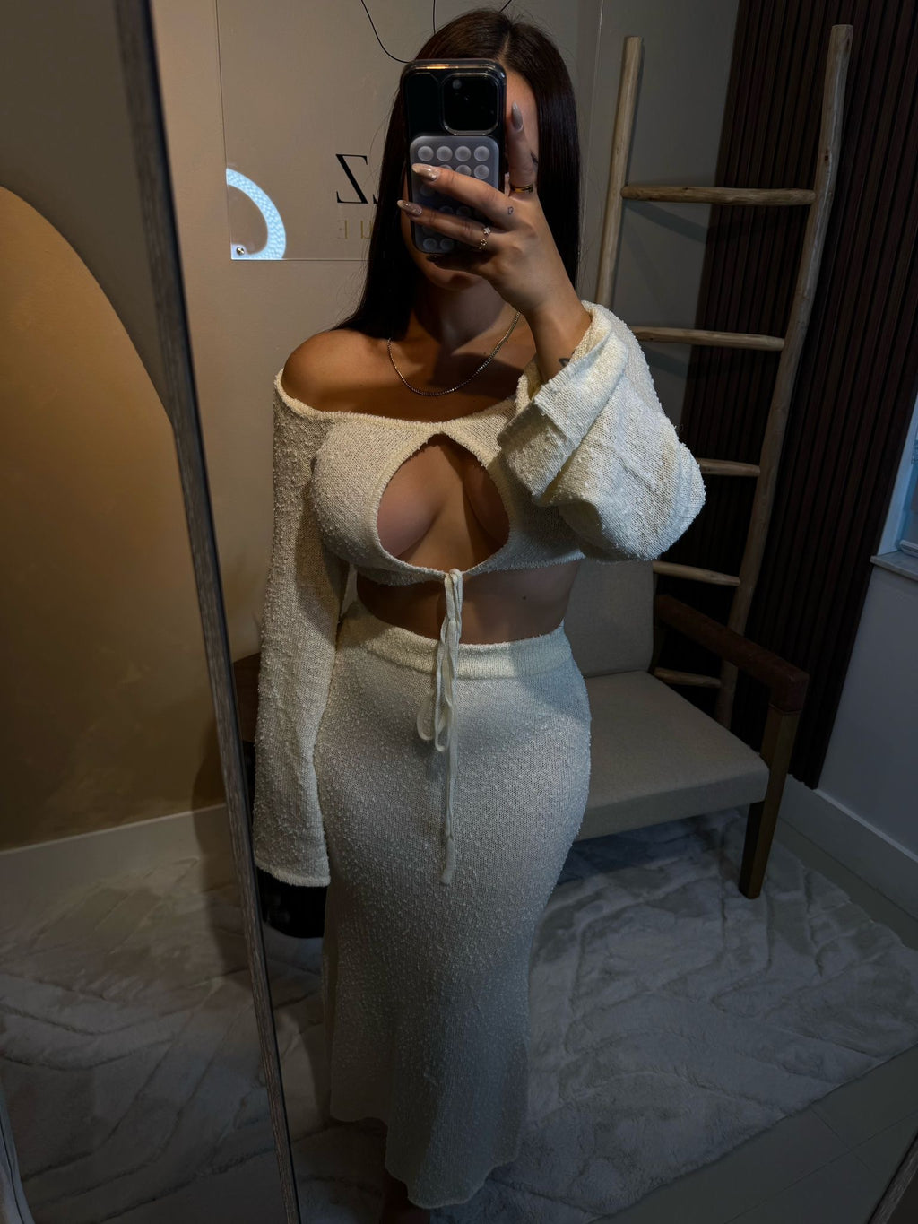 Relax Away Skirt Set