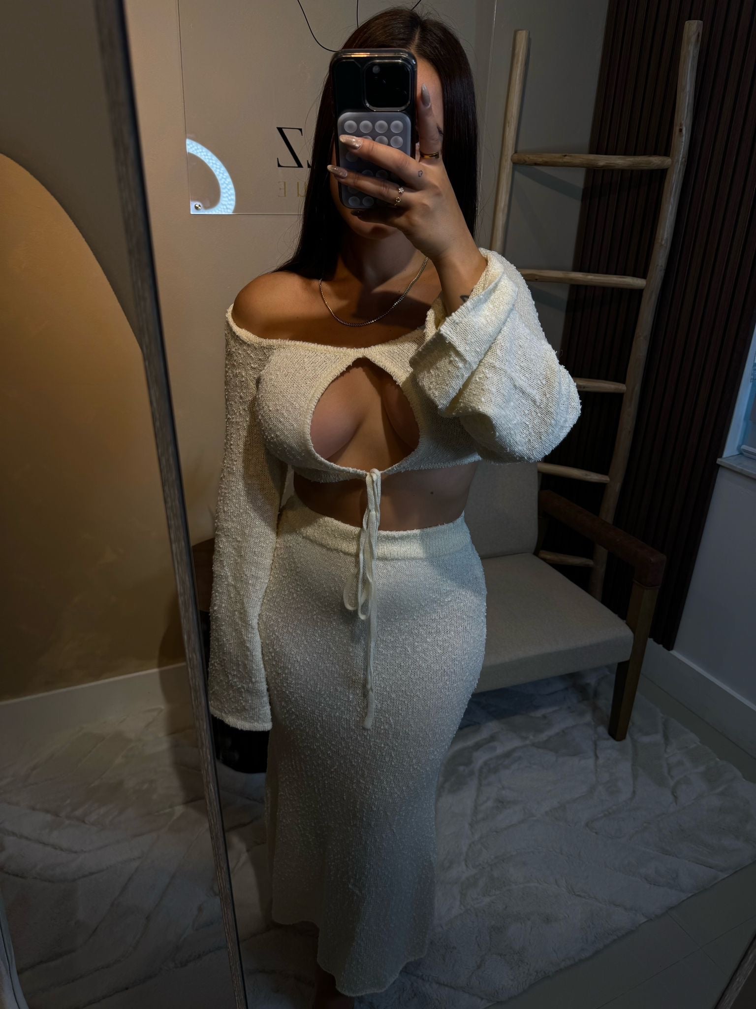 Relax Away Skirt Set