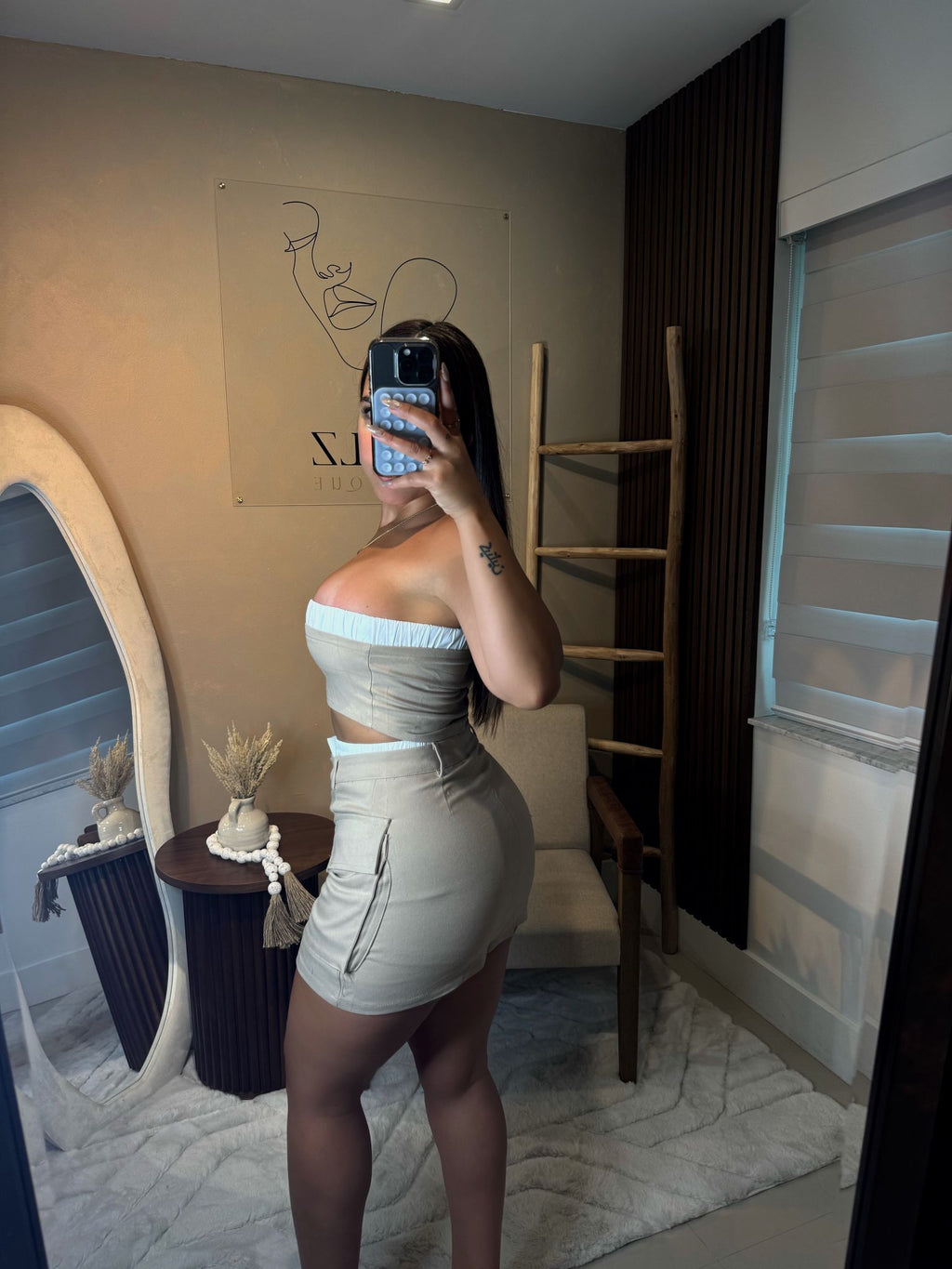 All Mine Mini Skirt Set