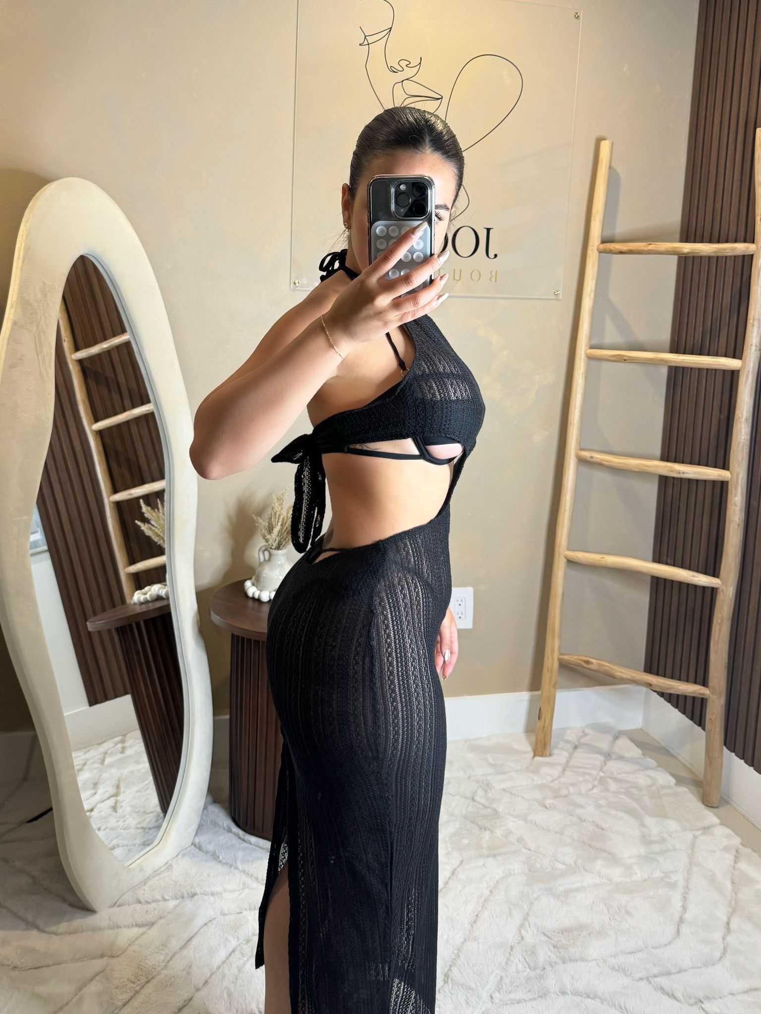 The Onyx Cover Up Dress