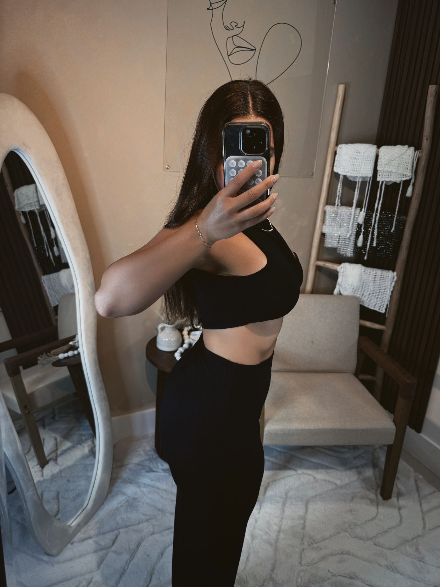 The Noir Maxi Dress
