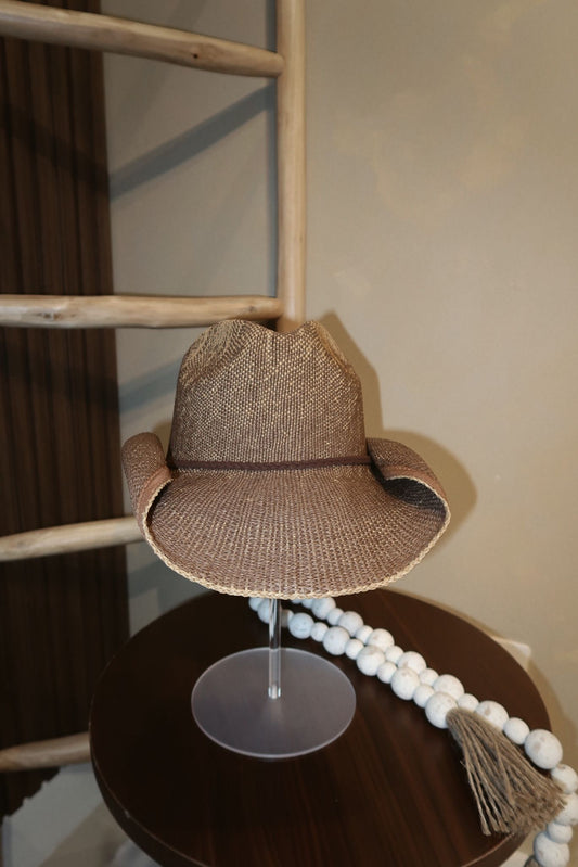 WILD TIMES HAT BLACK BROWN