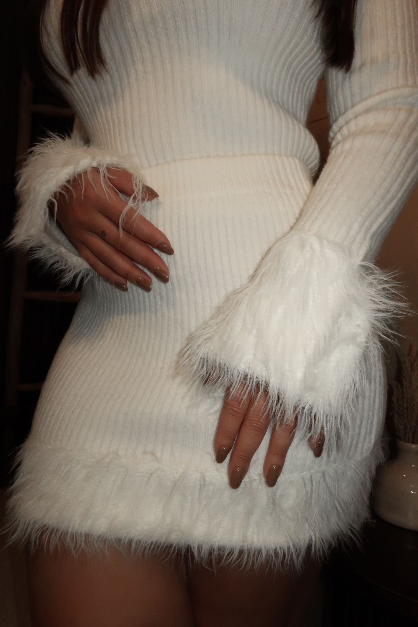Snowy Skirt Set