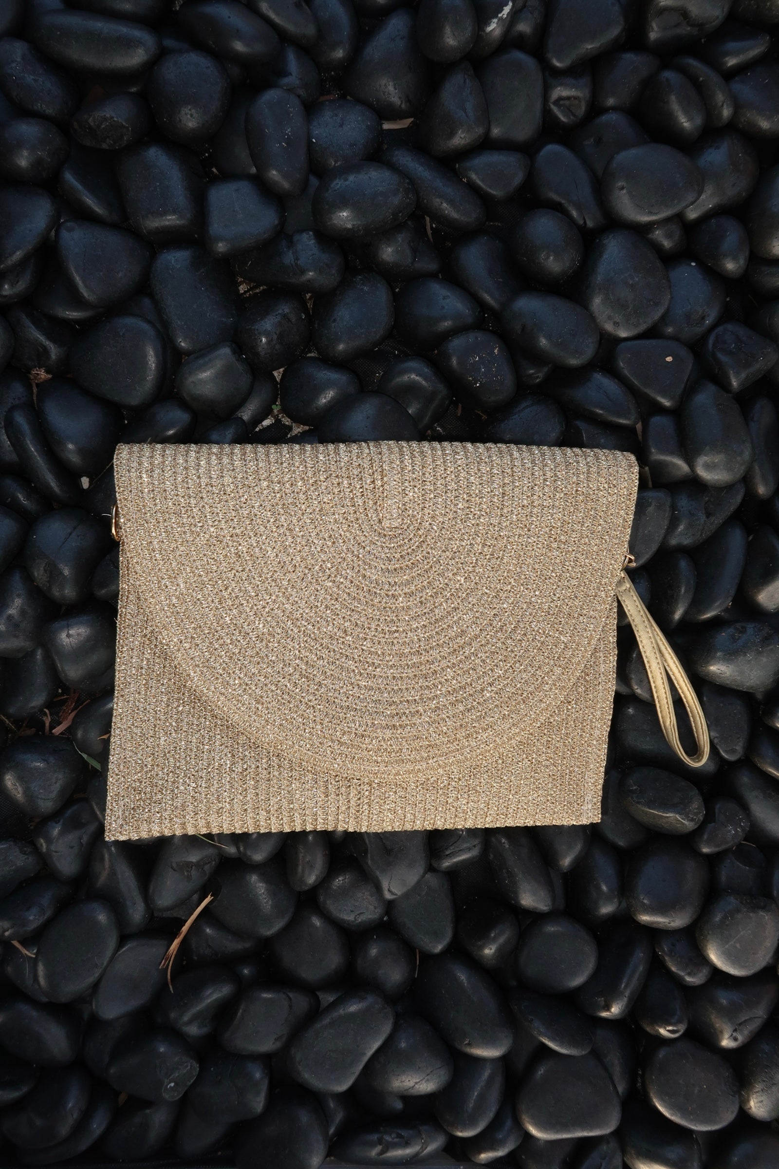 Gold Envelope Bag