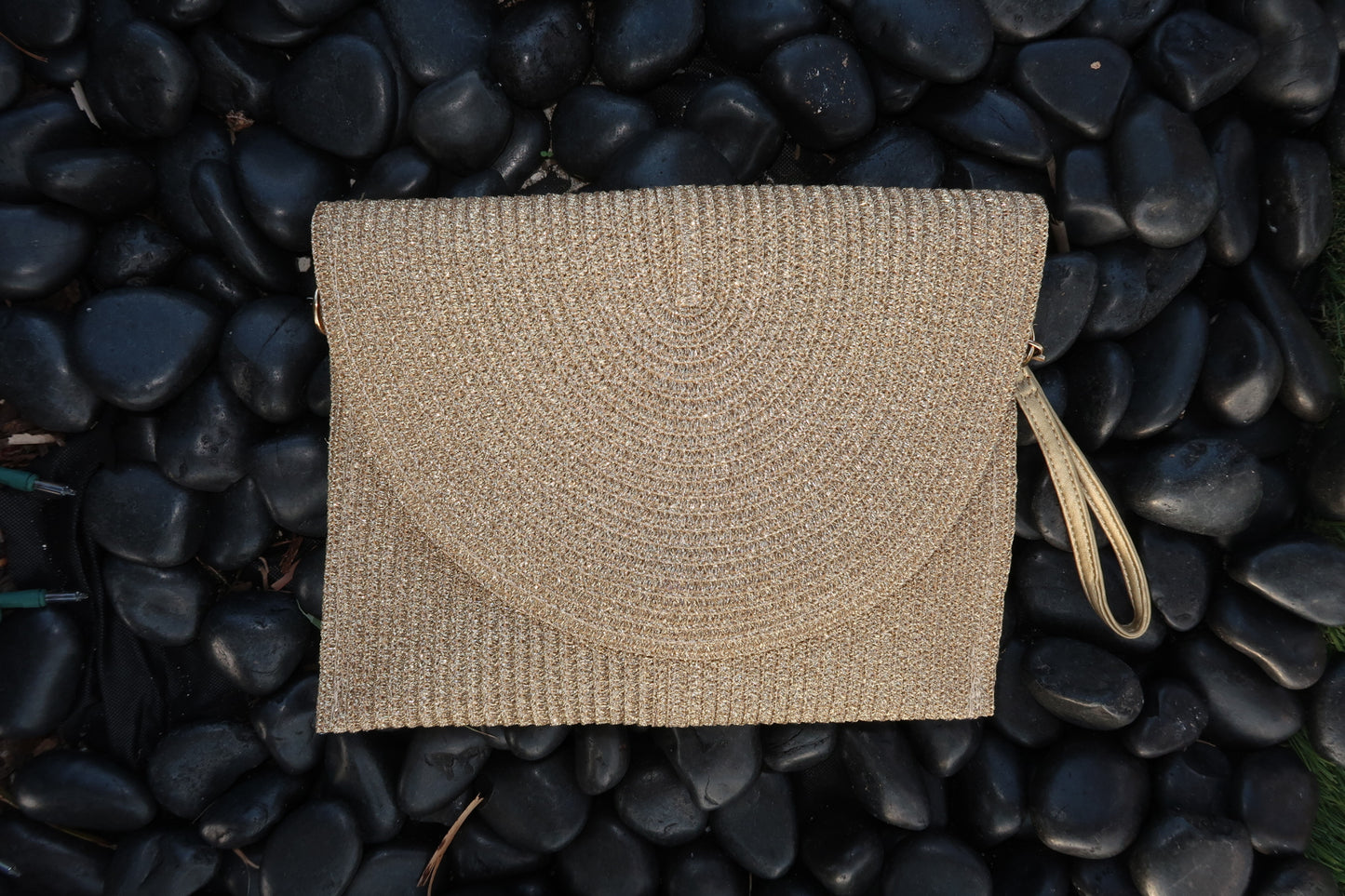 Gold Envelope Bag