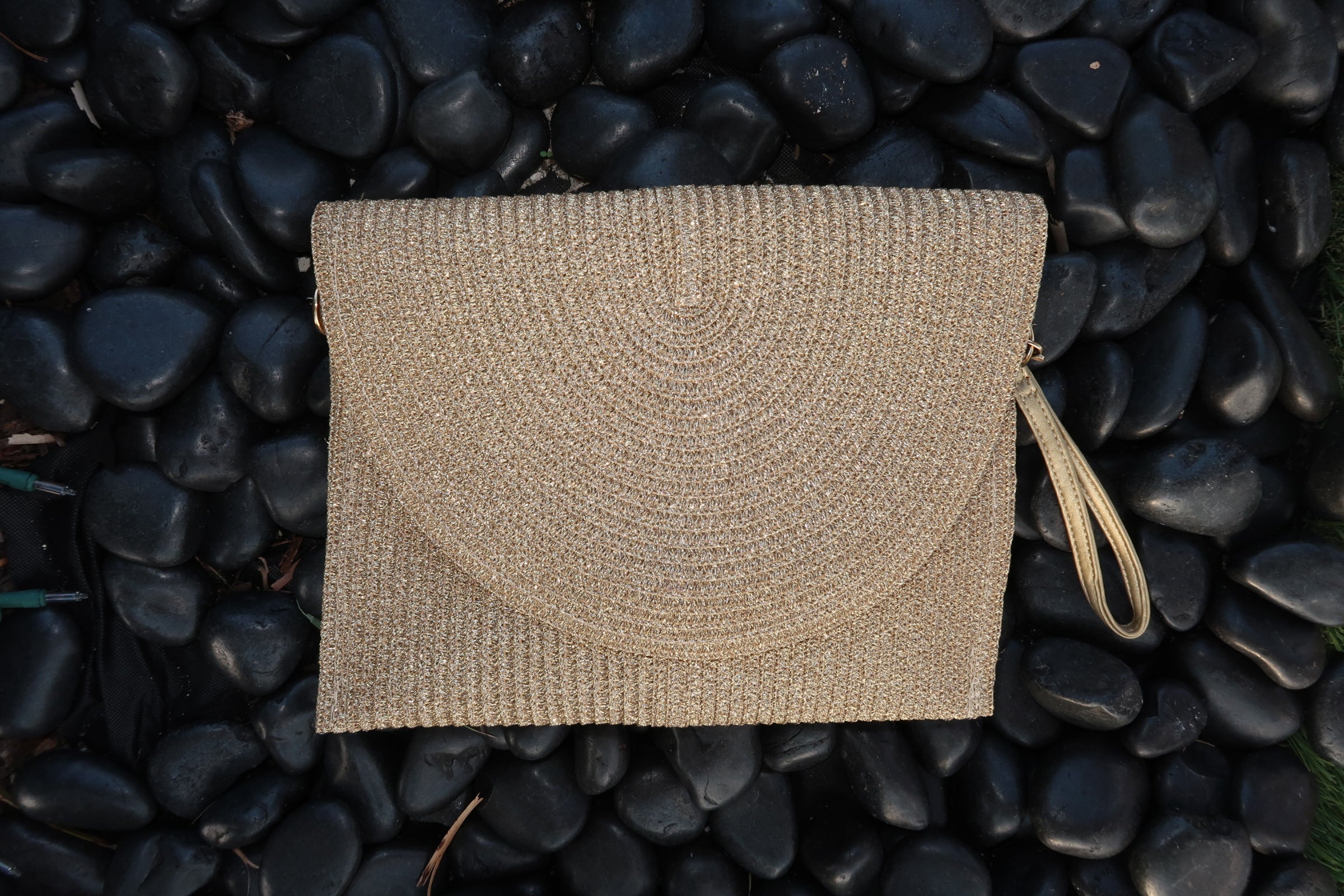 Gold Envelope Bag