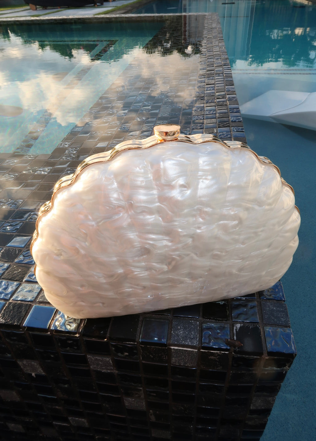 Pearl Shell Clutch