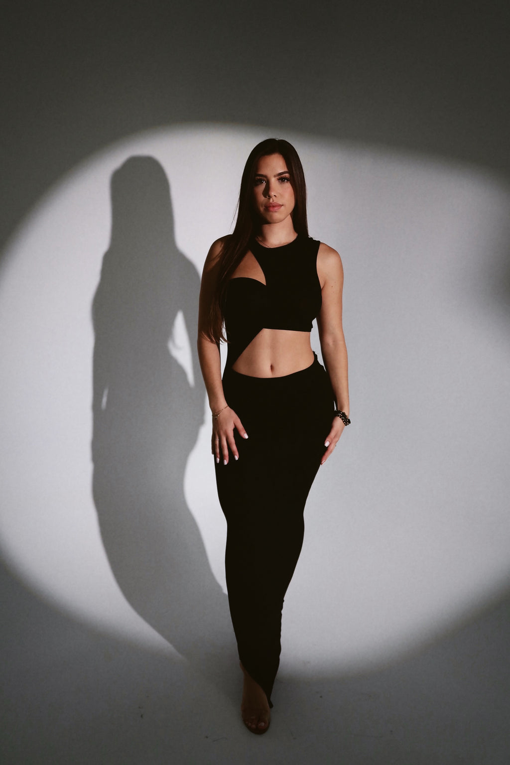 The Noir Maxi Dress