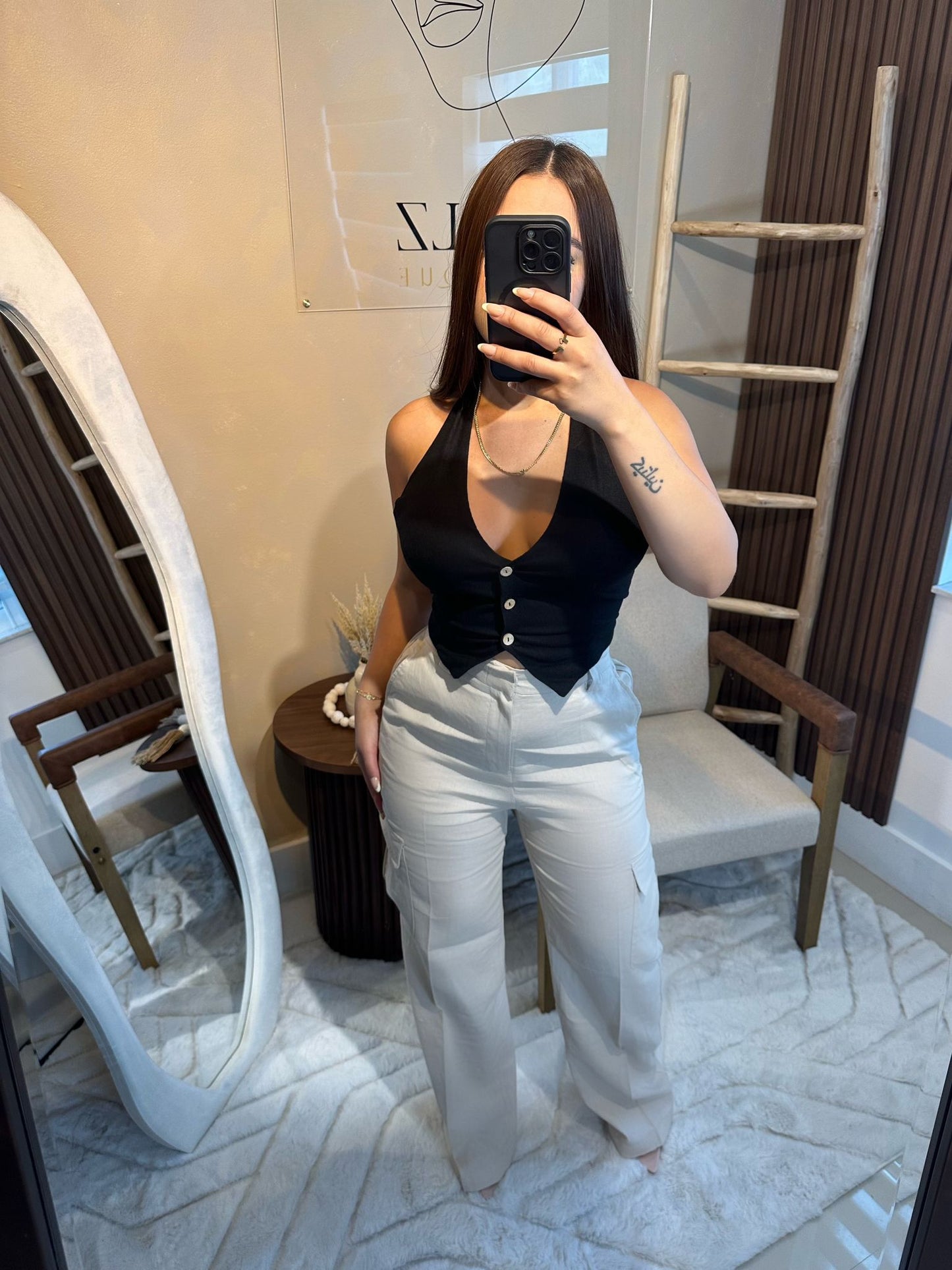 Sand Linen Pants