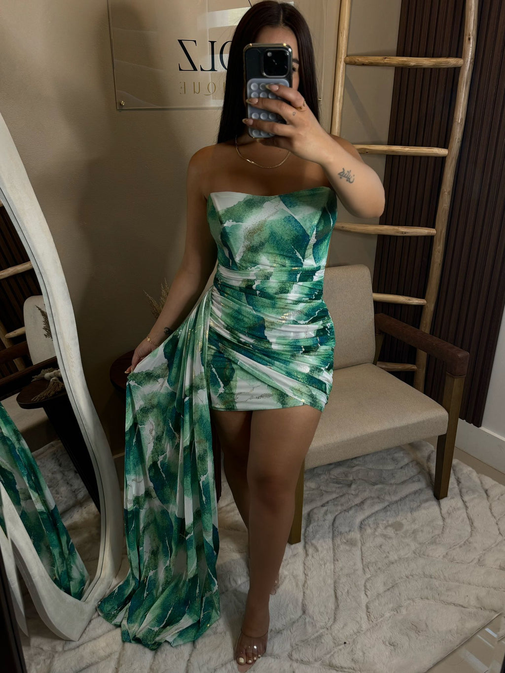 Gemstone Mini Dress