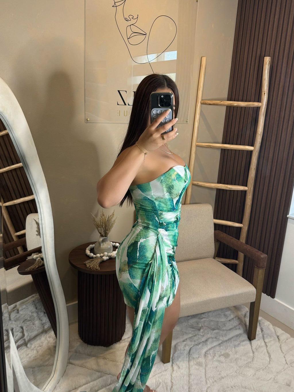 Gemstone Mini Dress