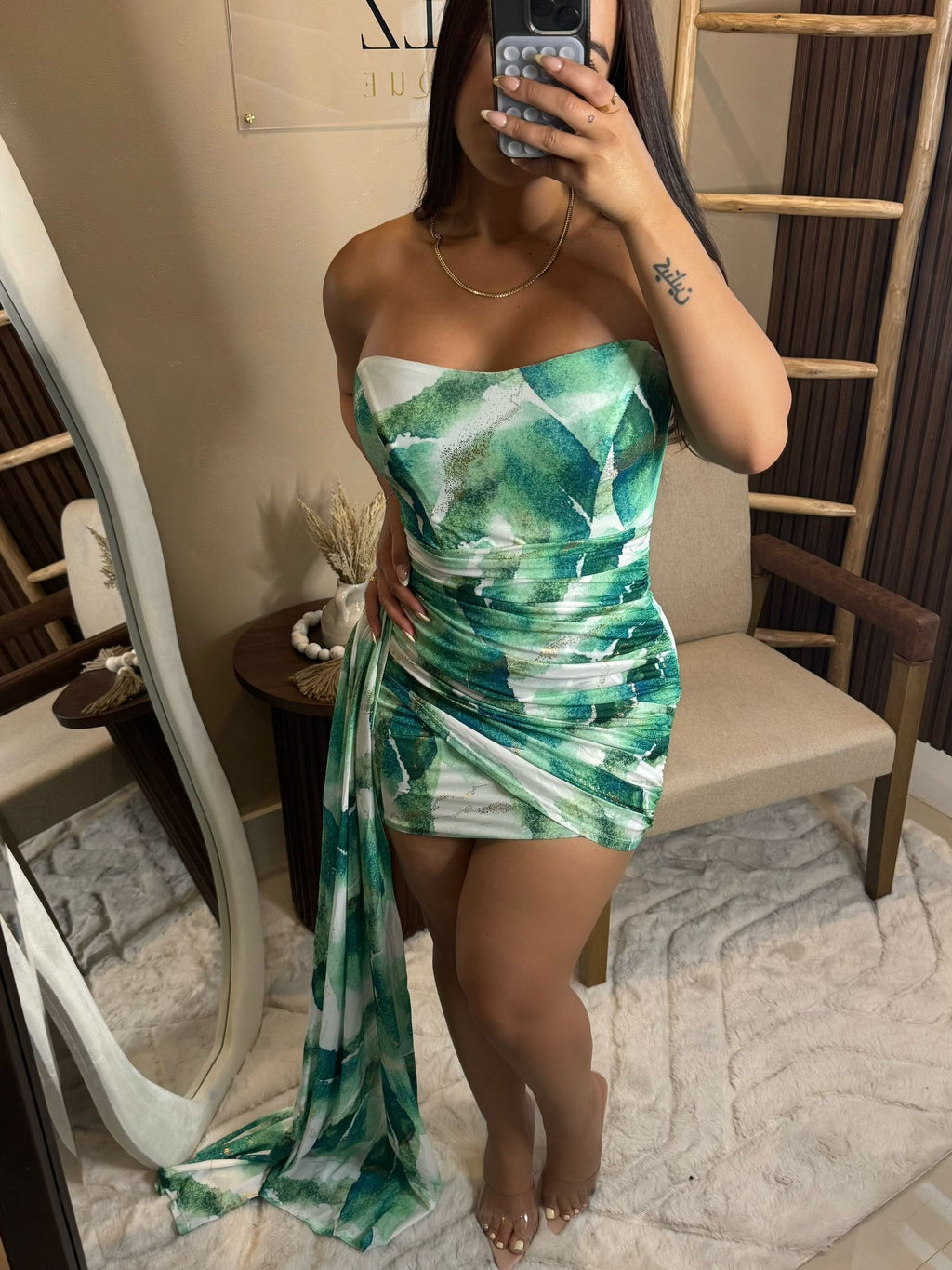 Gemstone Mini Dress