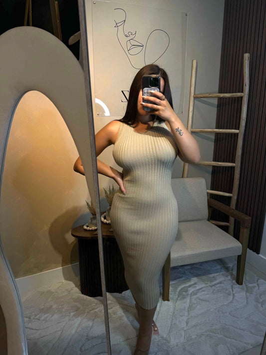 Wild Back Midi Dress