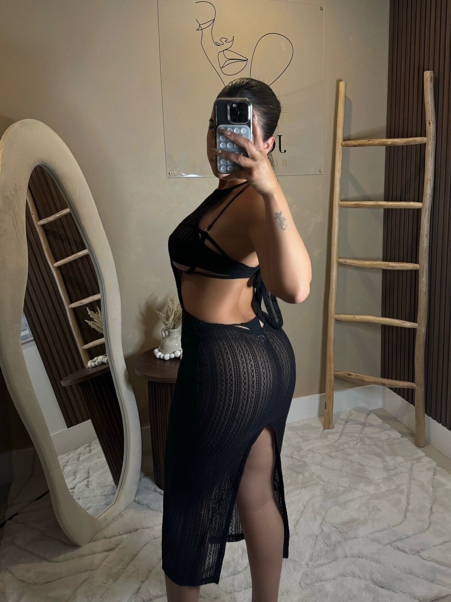 The Onyx Cover Up Dress